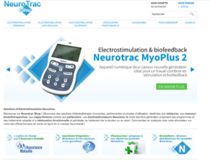 NeurotracShop, distributeur exclusif des électrostimulateur Neurotrac